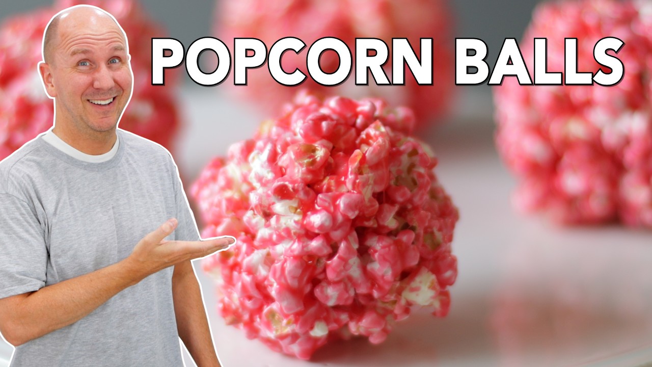 The only popcorn ball recipe you need! | Perfect every time!