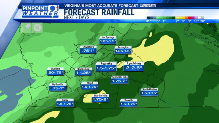 Pinpoint weather: More sun before weekend rain