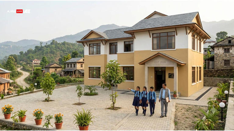 India-assisted school building inaugurated in Nepal, new infrastructure ...