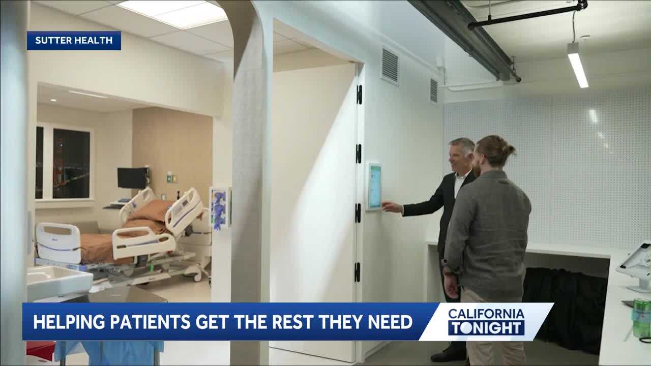 Sutter Health tests sleep-friendly hospital room innovations