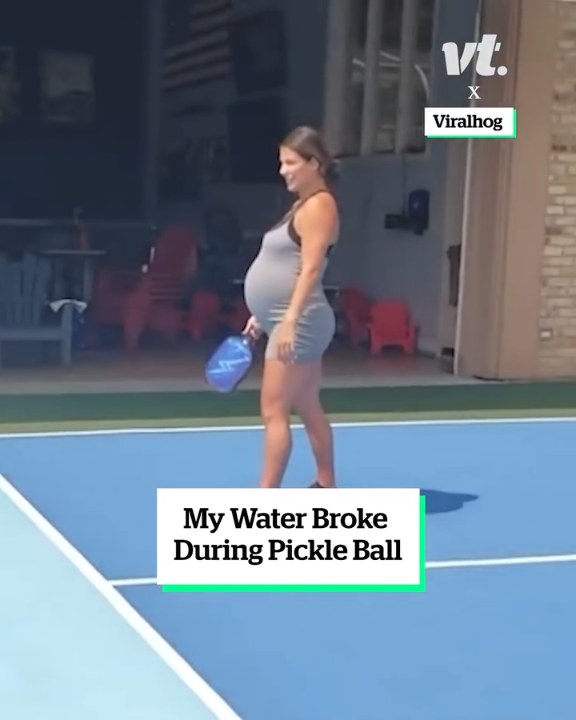 My Water Broke During Pickle Ball