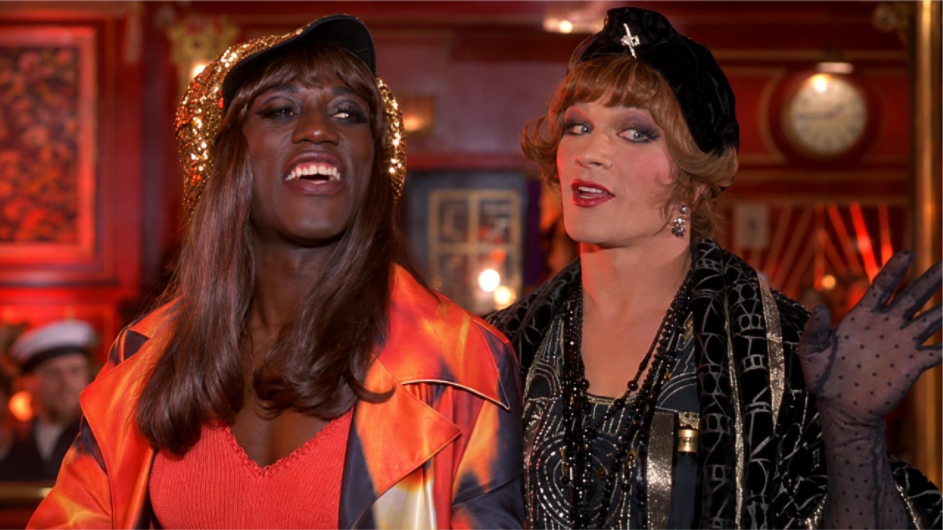 Three friends haggle over Hollywood trips in To Wong Foo (1995)