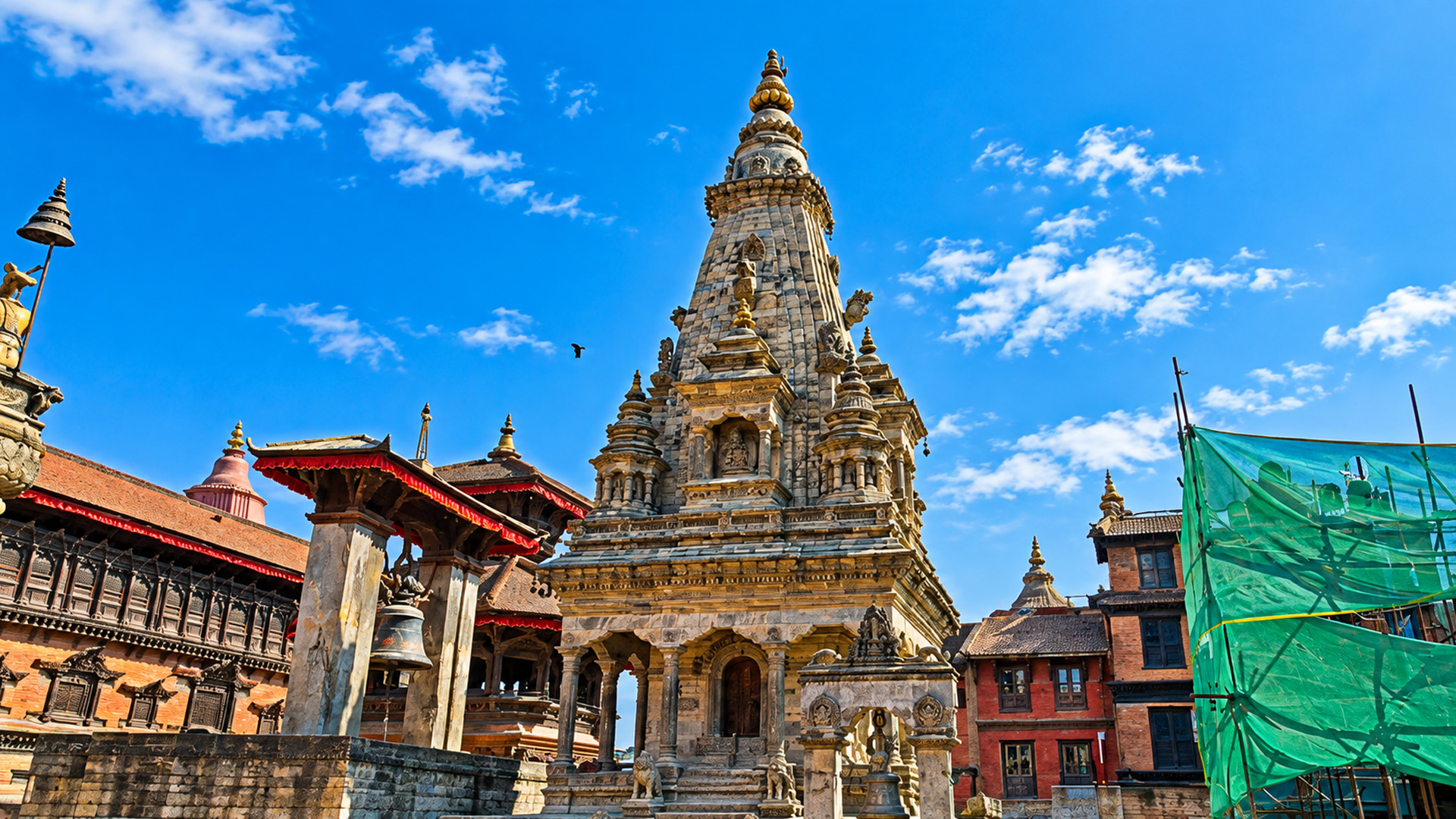 Bhaktapur bewaart een van Nepal’s indrukwekkende stenen tempels