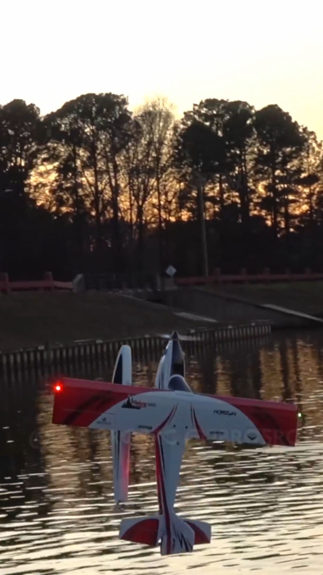 Timber SWS RC plane performs an impressive torque roll
