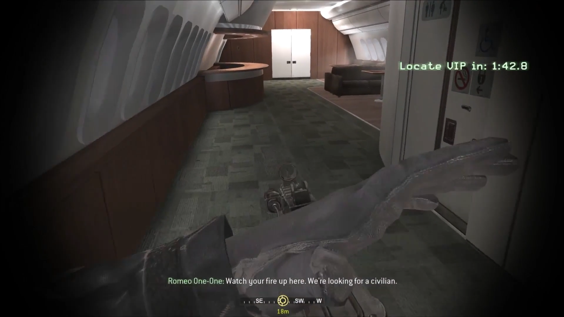 The COD 4 VIP hostage secret hidden under the bag