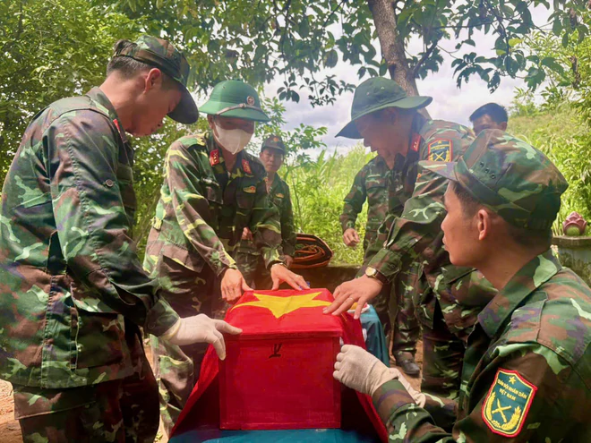 Người đồng đội nhớ nơi chôn cất, hơn 50 năm sau tìm thấy hài cốt liệt sĩ