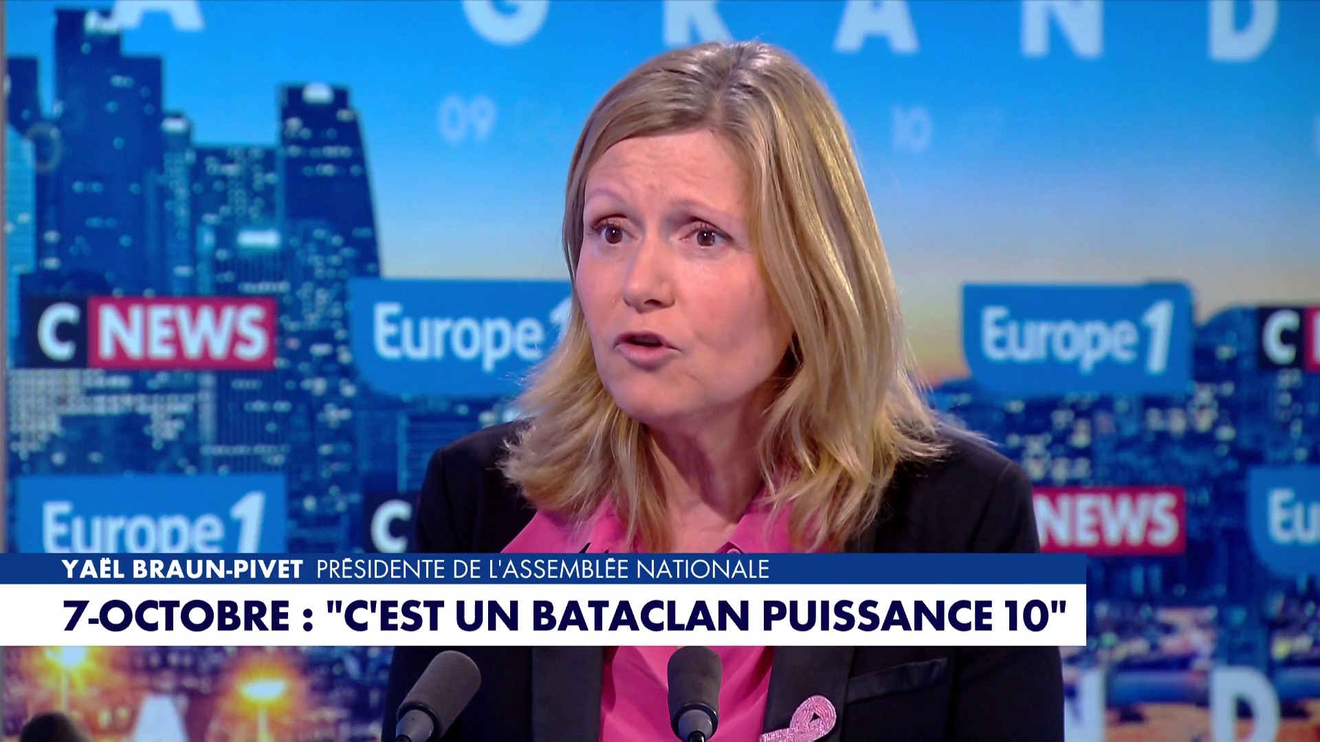 Yaël Braun-Pivet : « Le 7-Octobre, c’est le Bataclan puissance 10
