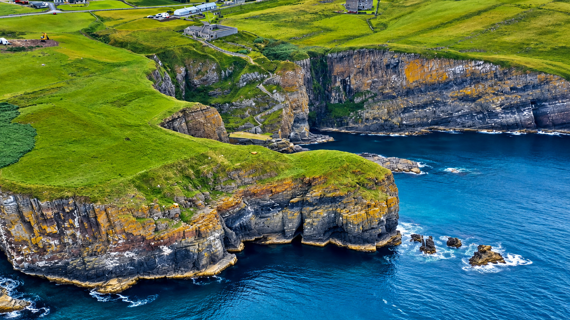 Whaligoe Haven was shaped by Scotland’s rugged coast