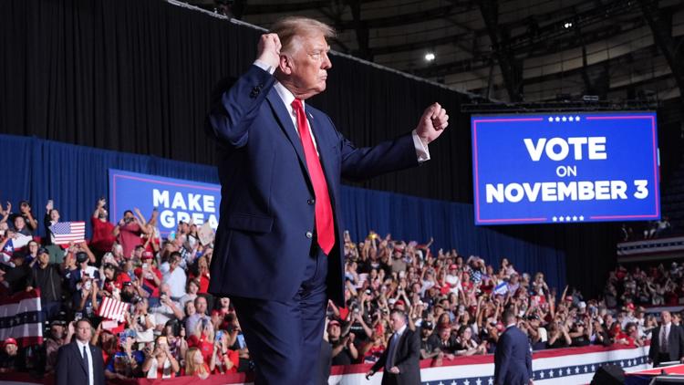 President Trump energizes Republicans to vote for Ken Paxton who faces tight Senate race against James Talarico