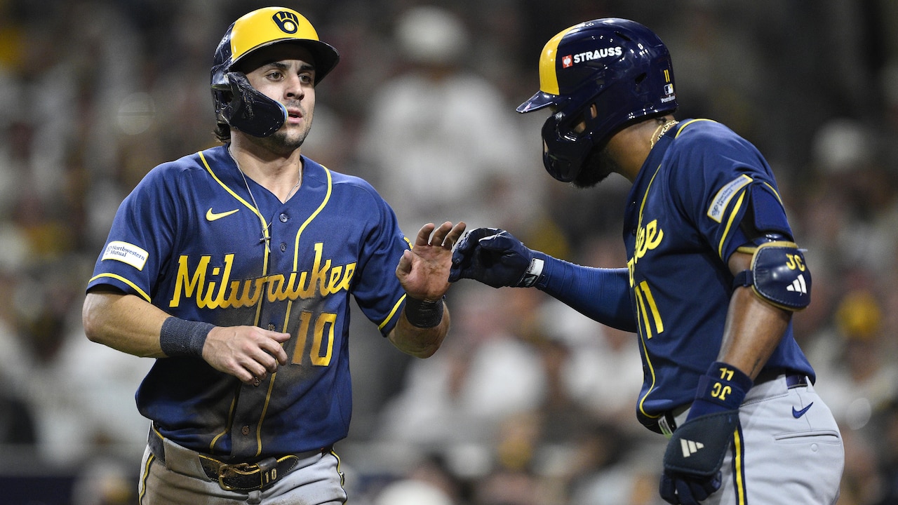Brewers eliminate Padres to reach NLCS, box score stats, highlights ...