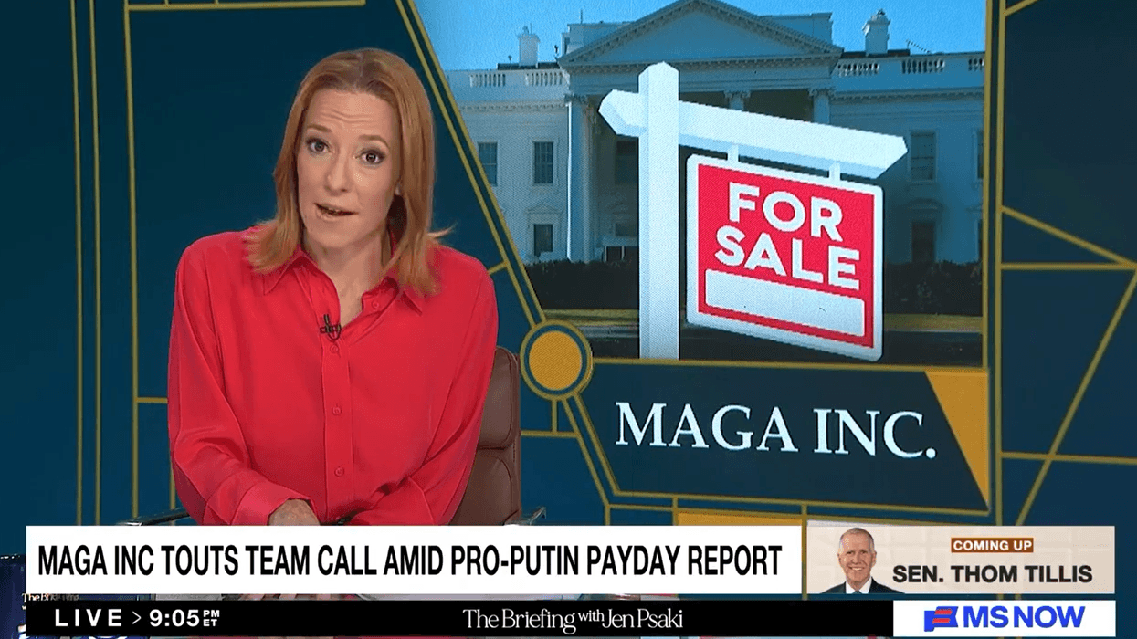 MAGA's 'tone-deaf' wagon-circling around Trump pals floors Jen Psaki