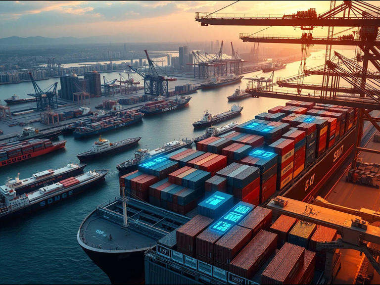AI drives global goods trade facing Trump tariffs, war headwinds