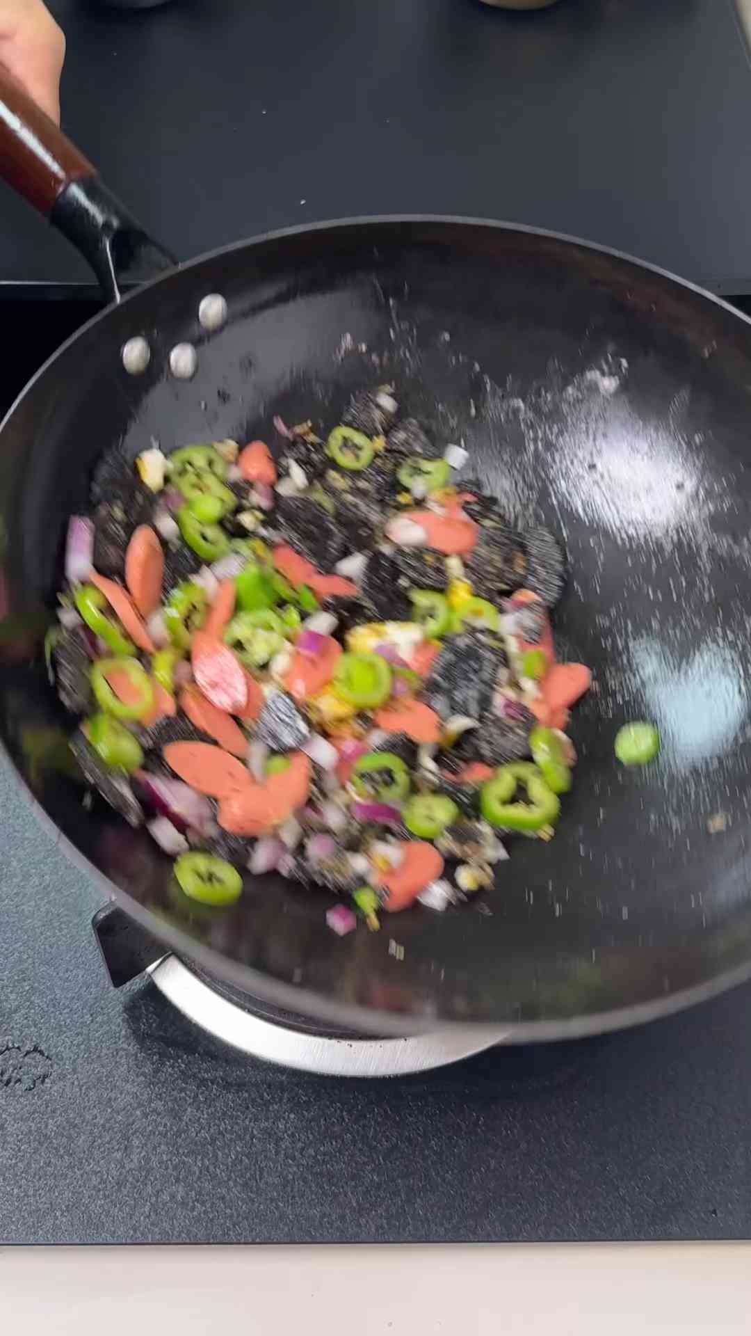 Oreo fried rice food challenge with a sweet twist