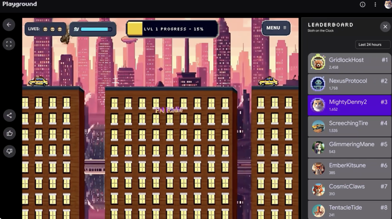 Google's new 'Playground' tool turns your AI prompts into games