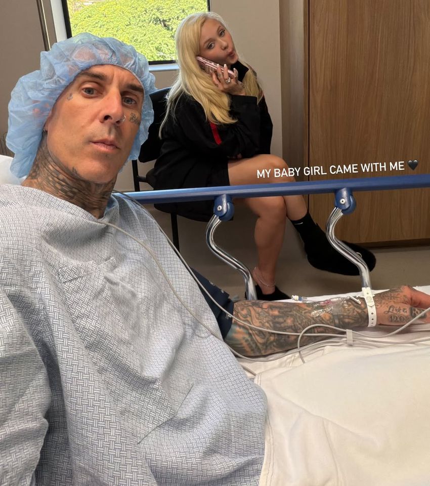 Travis Barker reveals he underwent surgery after experiencing numbness ...