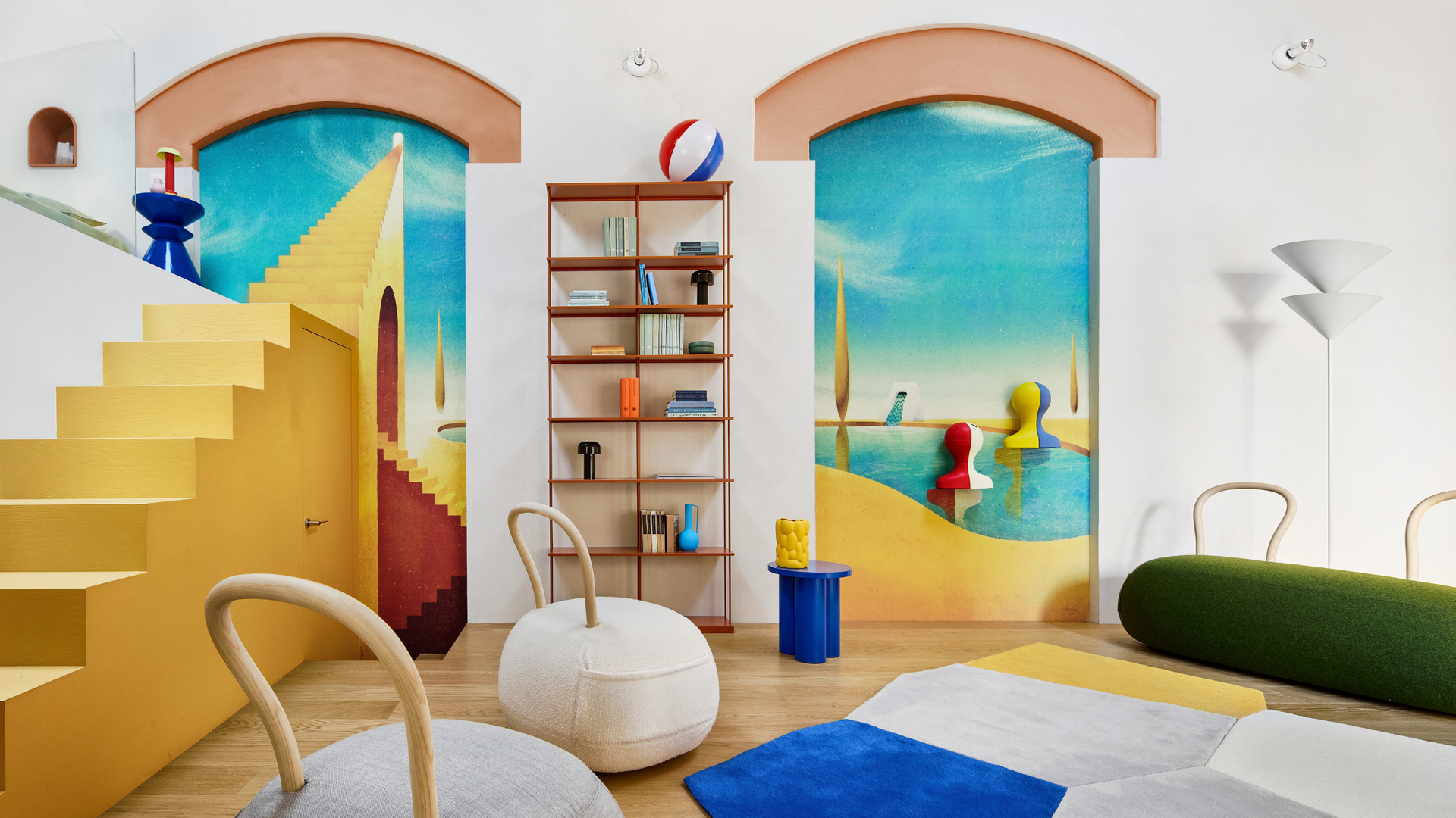 This studio apartment conjures up a dream-state landscape in a mere 37 ...