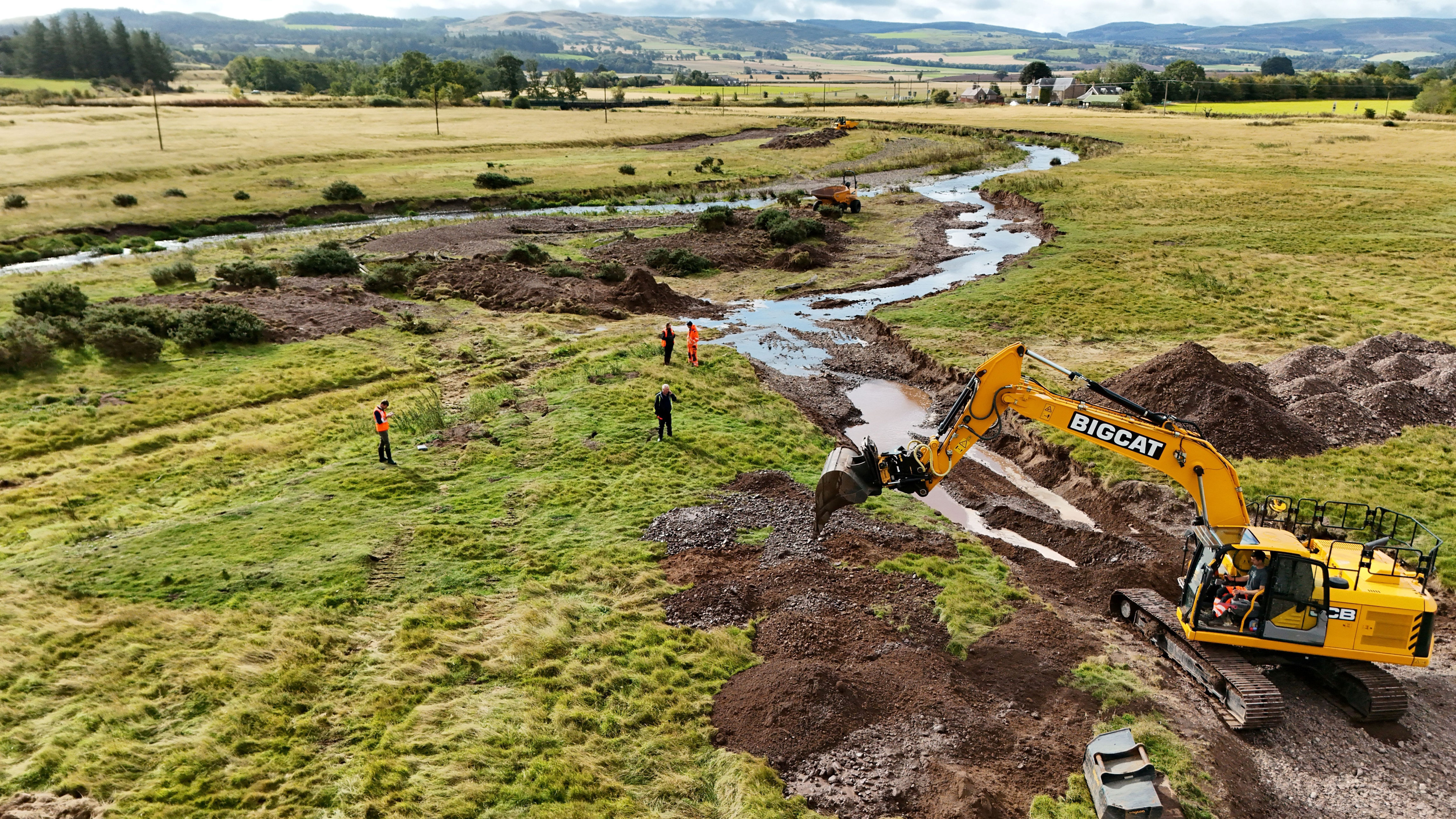 3,000 trees to be planted by Scottish river in flood management and ...