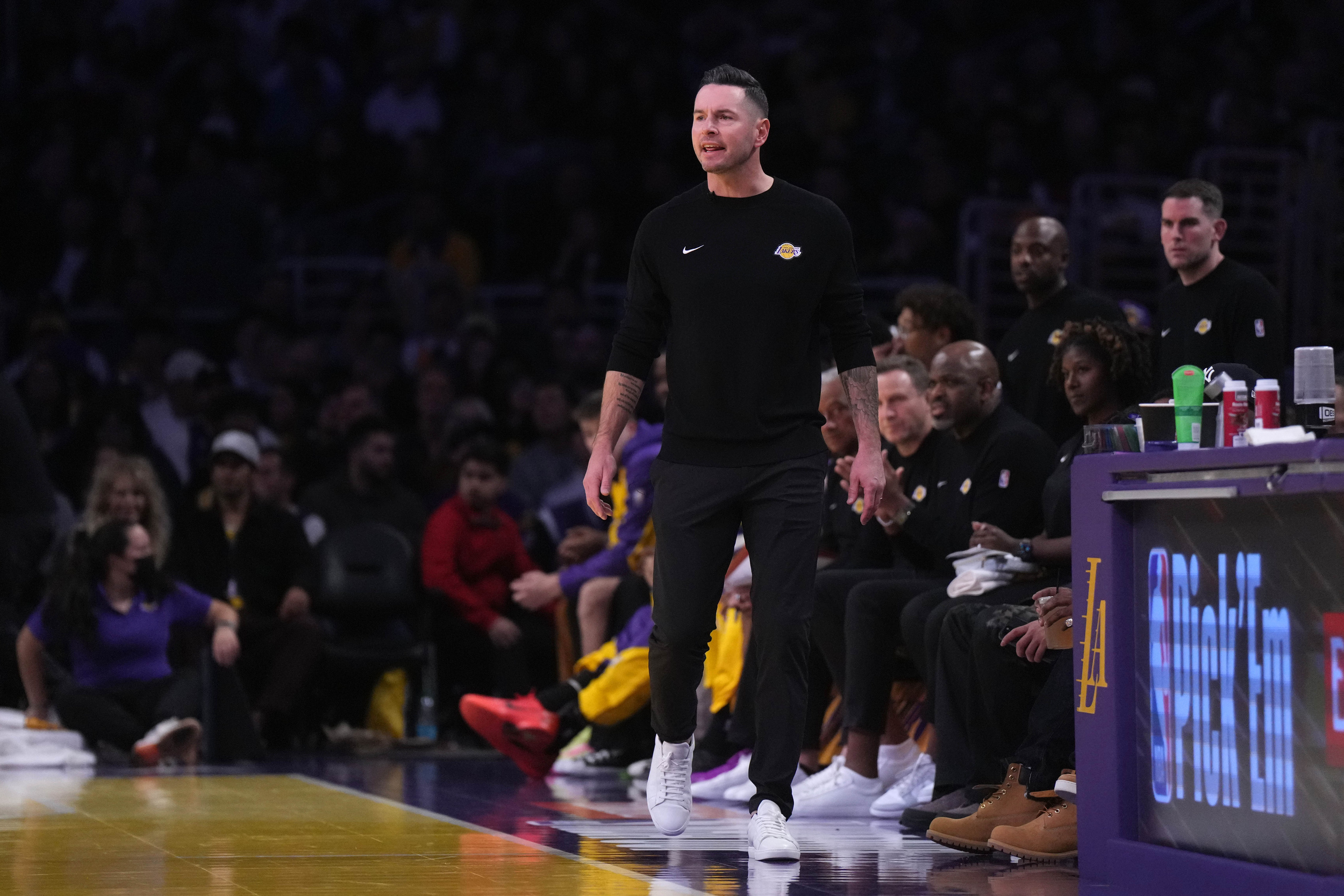 Lakers’ preseason uneven but ‘encouraging,’ JJ Redick says