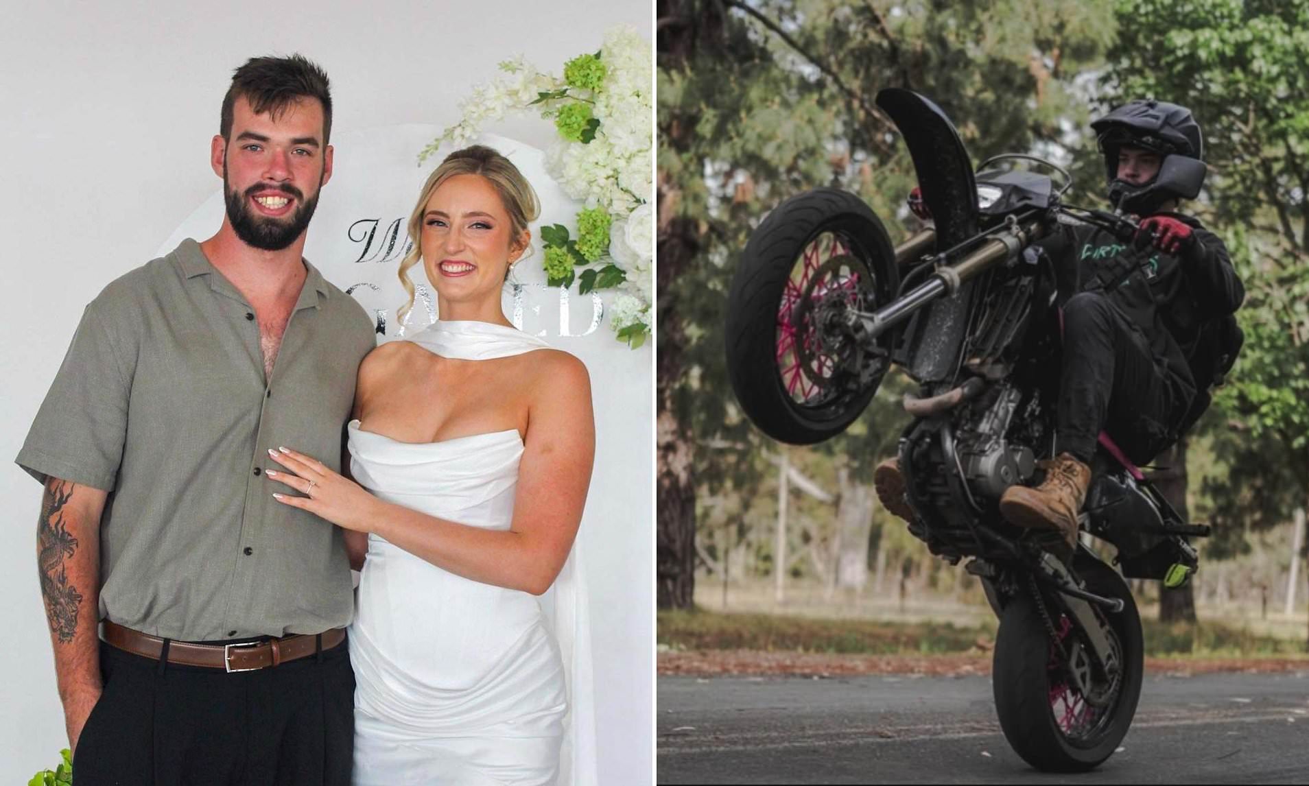 Aussie, 23, dies in motorbike crash two months before wedding to Miss ...