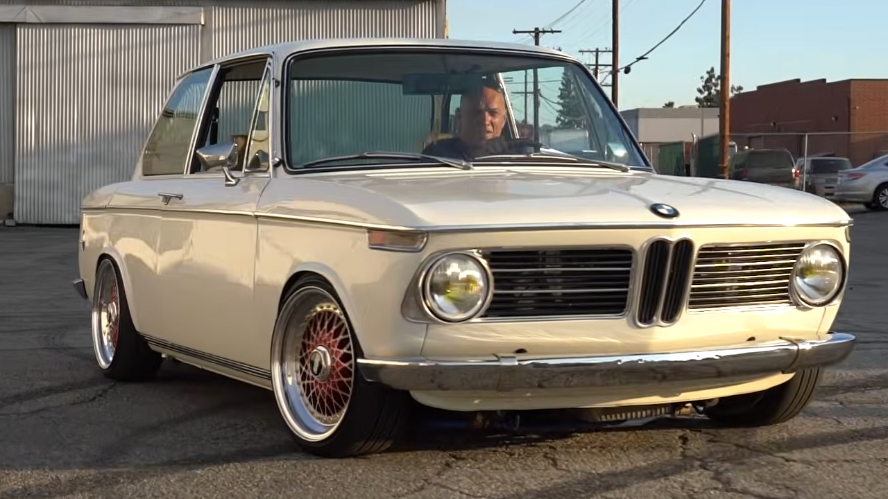 Old '72 BMW 2002 turbo gets an E30 engine swap and 430 hp