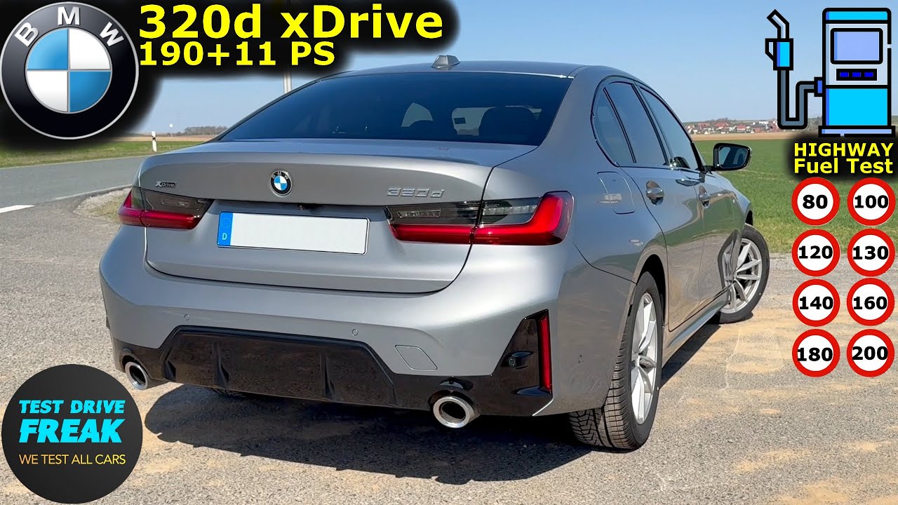 2025 BMW 320d xDrive (G20) 190 + 11 PS 🚗 test drive | fuel consumption ...