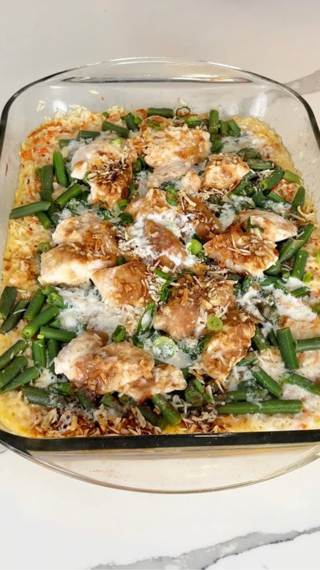 My husband’s favorite dinner: one pan chicken and rice