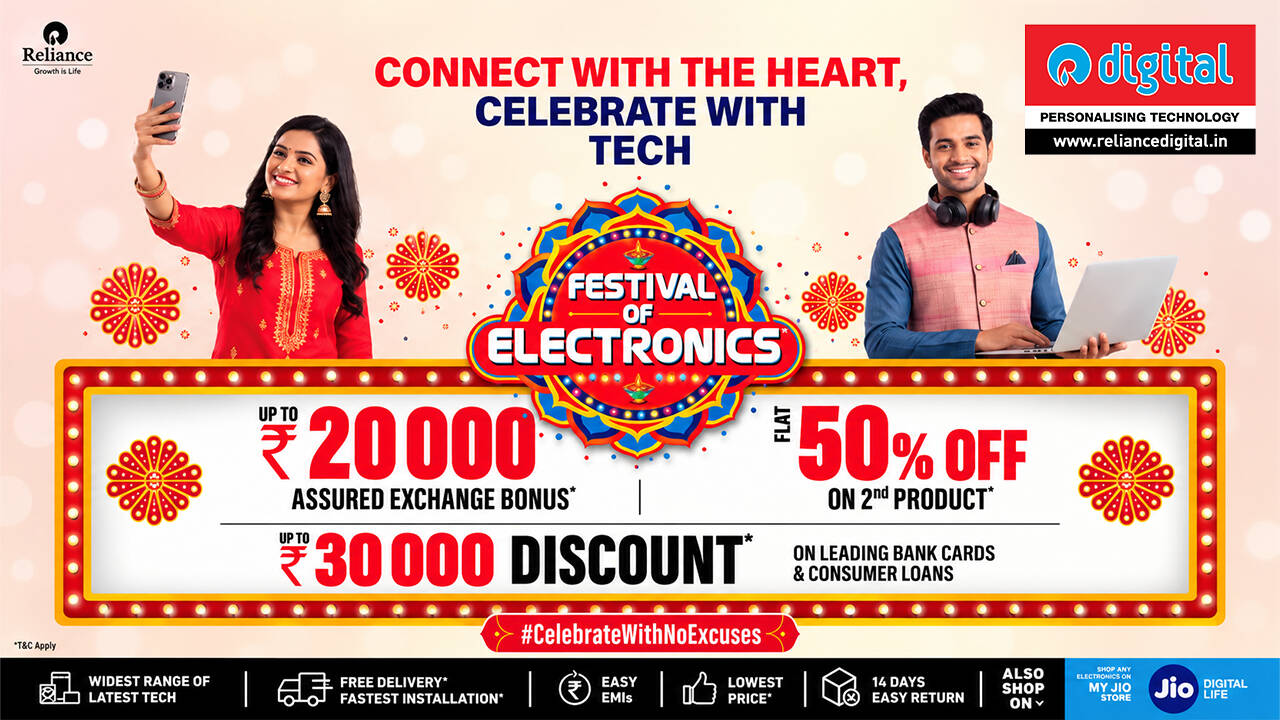 Reliance Digital’s Festival of Electronics sale is live: iPhone 17 Pro ...