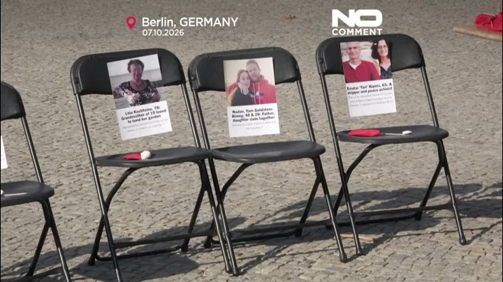 Berlin marks October 7 anniversary with memorial installation and ...