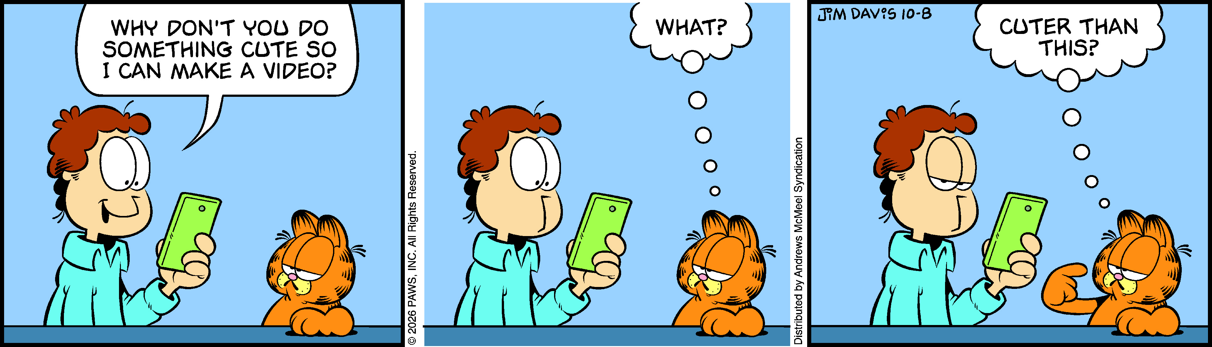 Garfield by Jim Davis