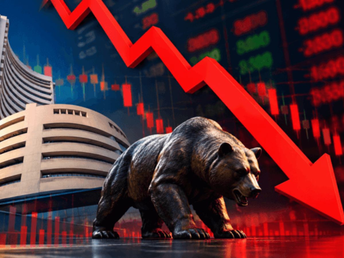 Sensex today | Nifty 50 | Indian stock market live: Sensex falls 1,000 ...
