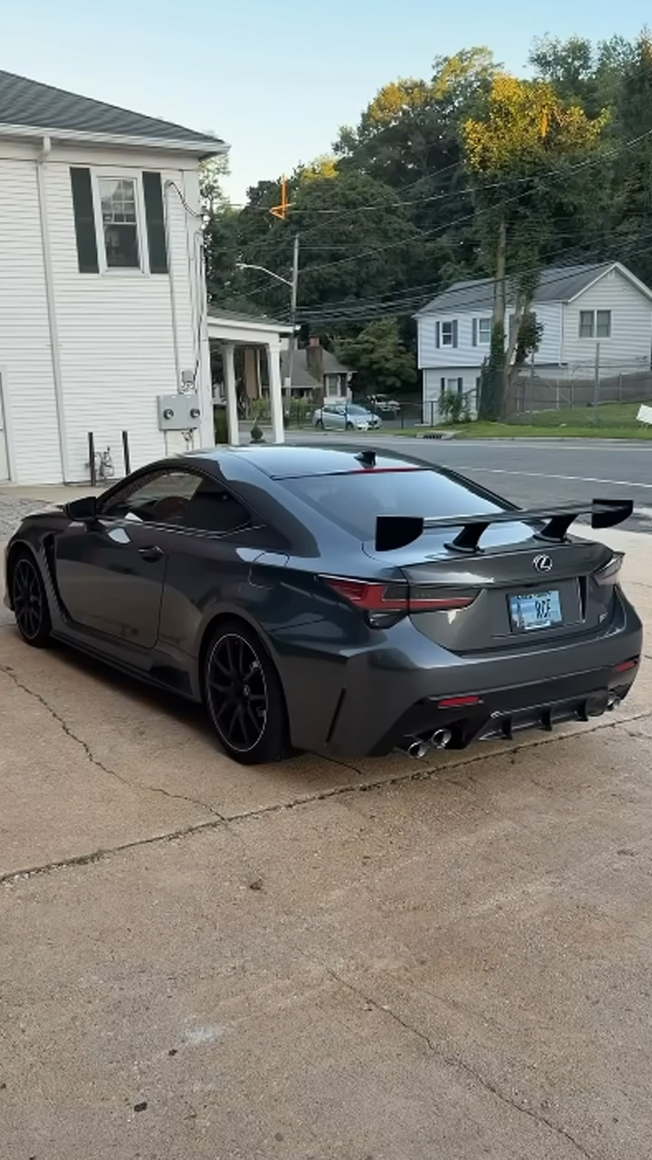 Lightweight Lexus RCF track edition combines track precision and luxury ...