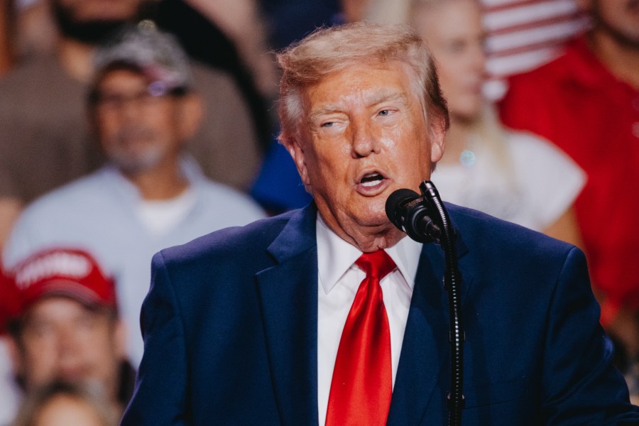 Trump repeats 'let them hit San Diego, let them hit Los Angeles' remark ...