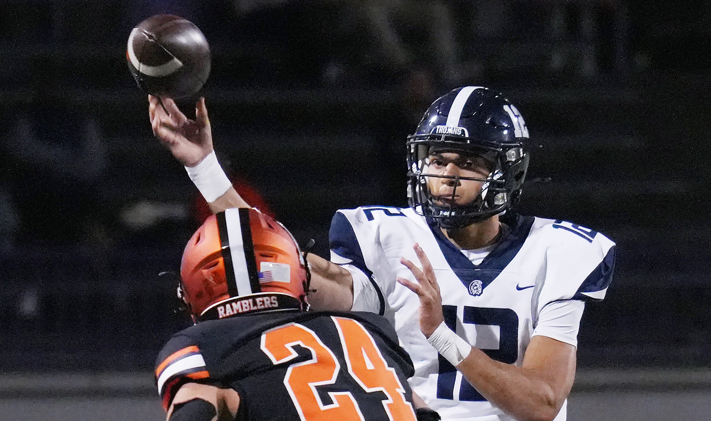 Who took home the Week 9 high school football player of the week fan poll?