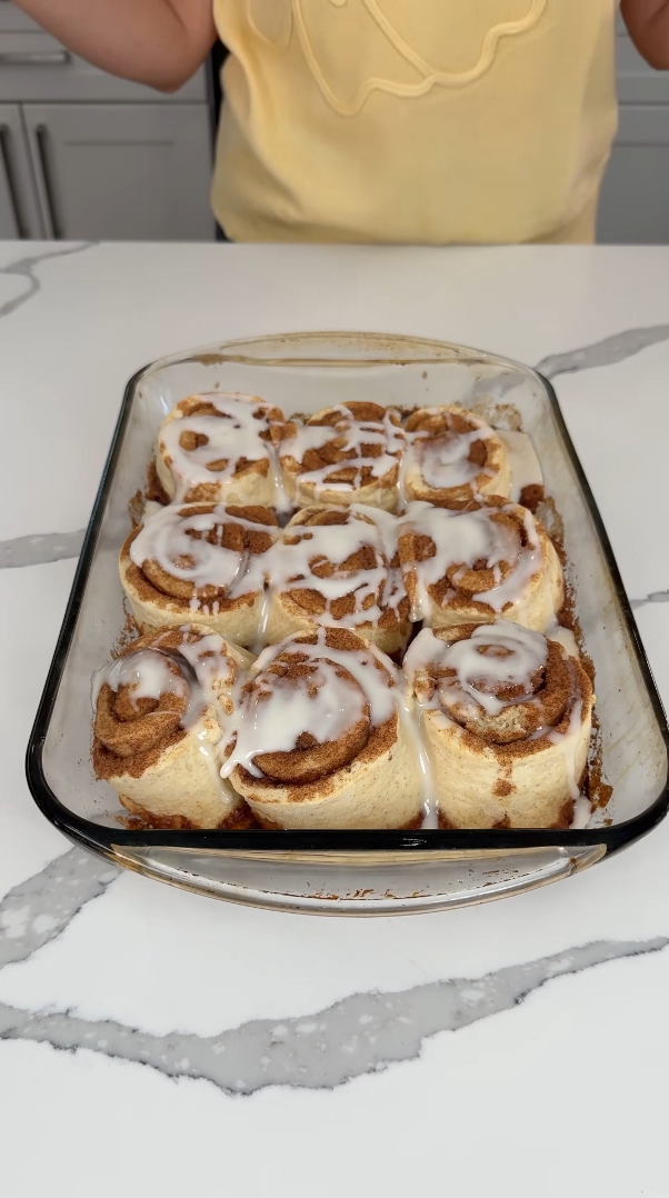 Cake Mix Cinnamon Rolls Viral Easy Baking Idea