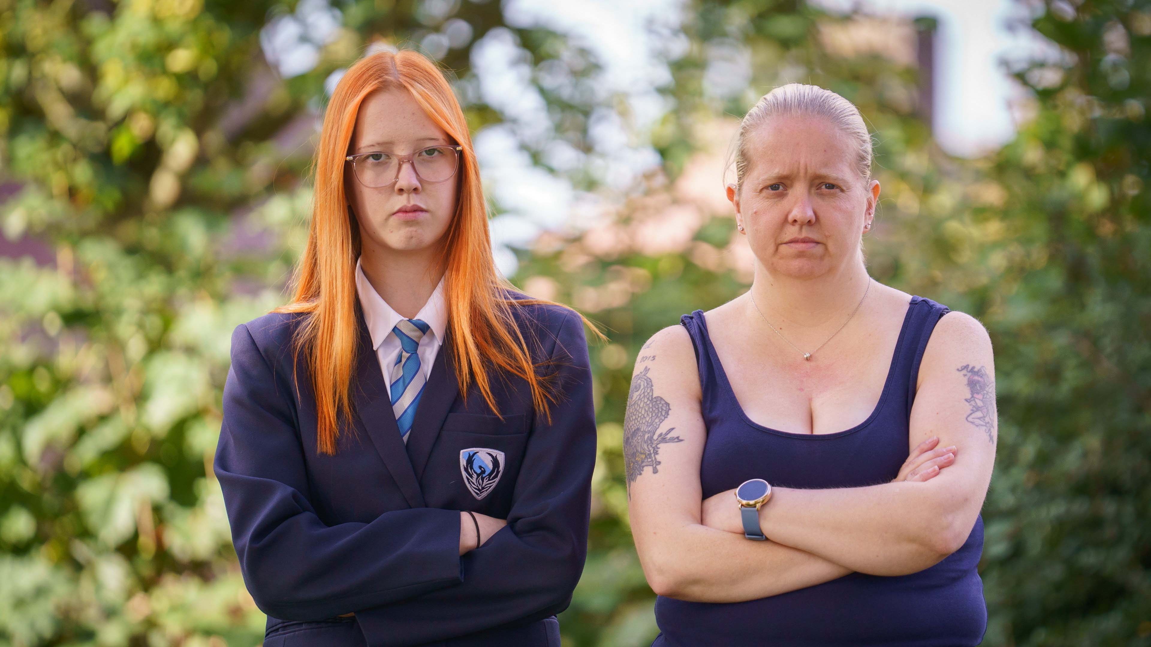 Schoolgirl put in isolation after dyeing hair to 'natural' ginger colour