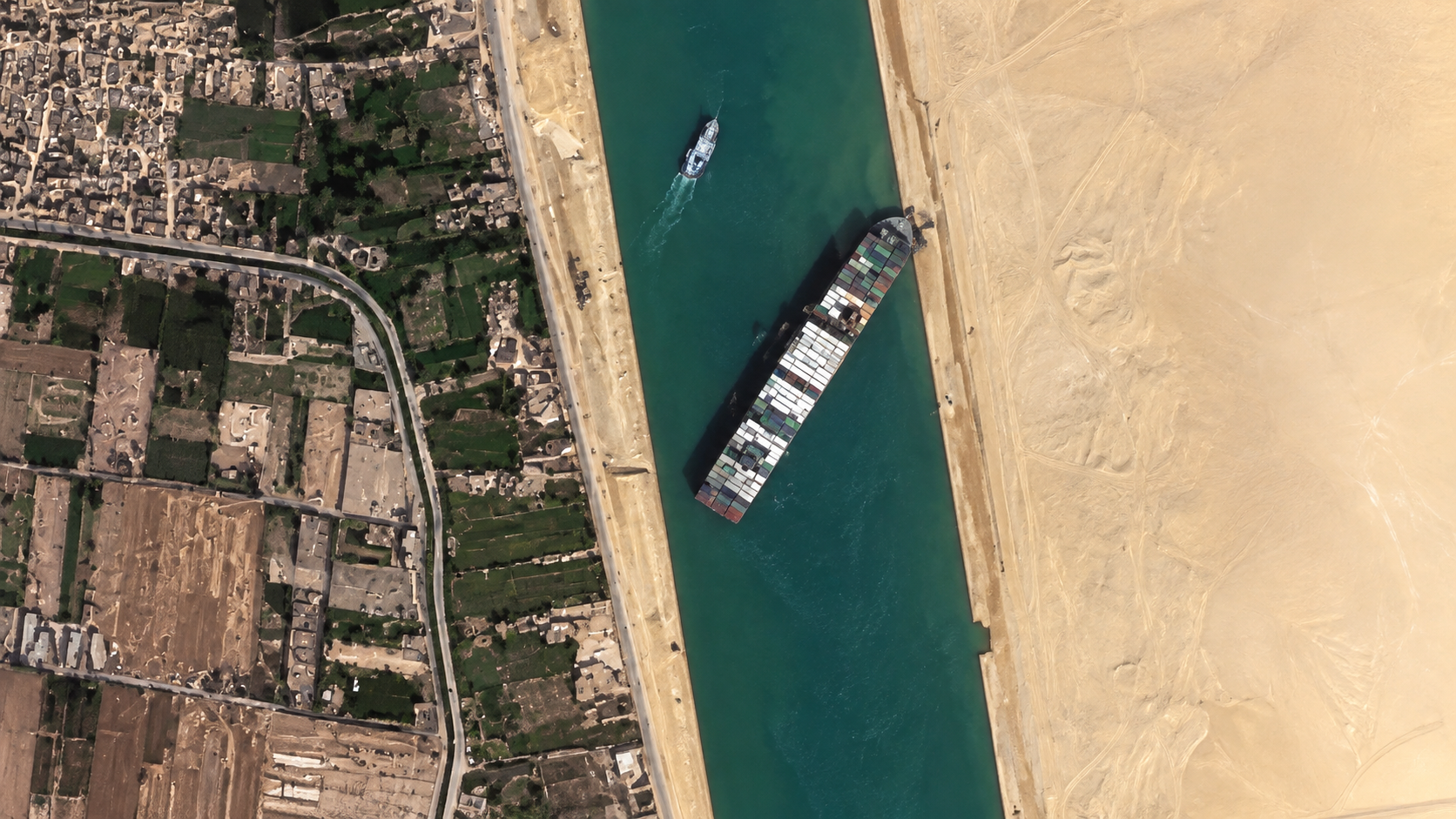 This massive canal cut thousands of miles off shipping routes but came ...