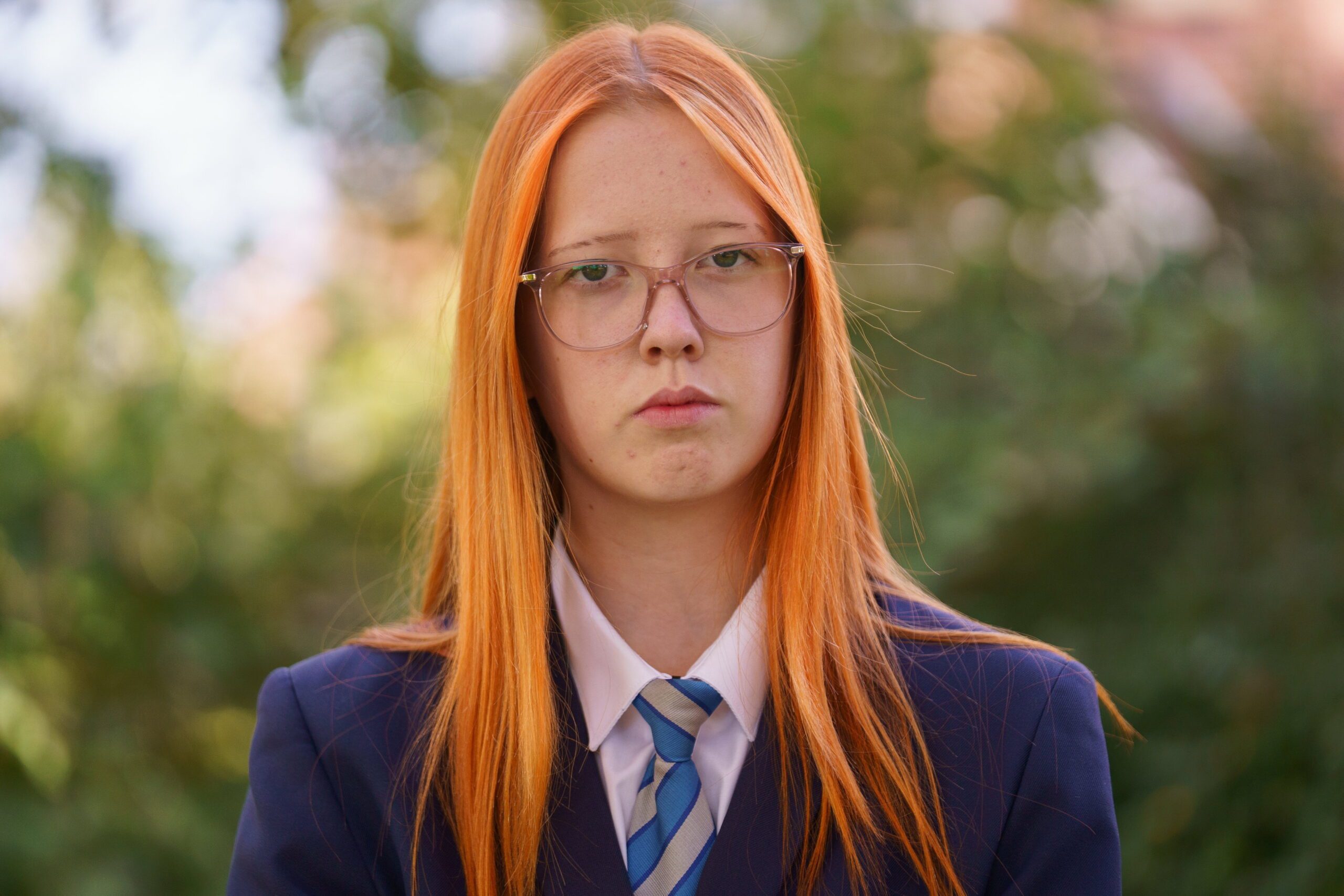 Schoolgirl put in isolation after dyeing hair back to 'natural' ginger