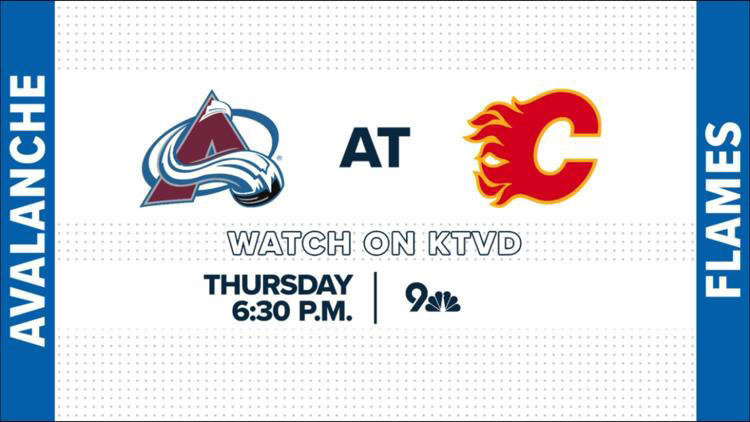 Avalanche look to bounce back against Flames on KTVD