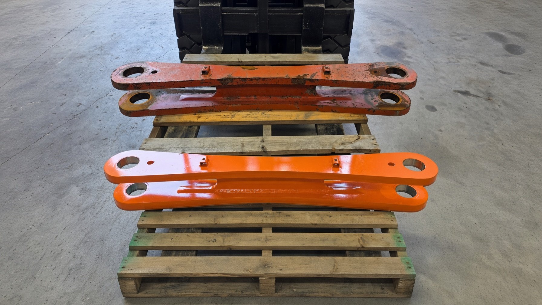 Overhauling a massive mining track rod