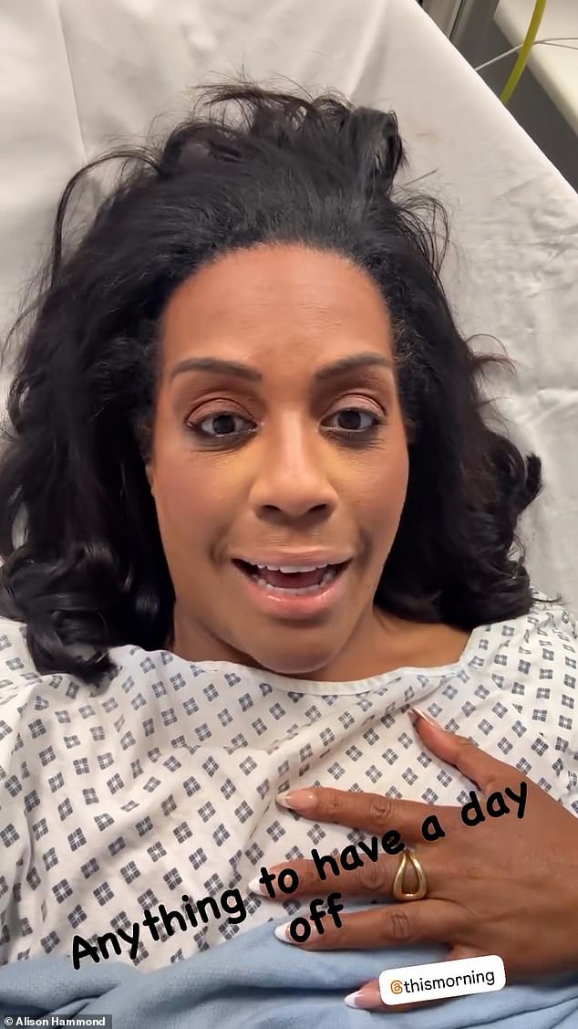 Alison Hammond reveals she's in a vulnerable place after fearing she ...