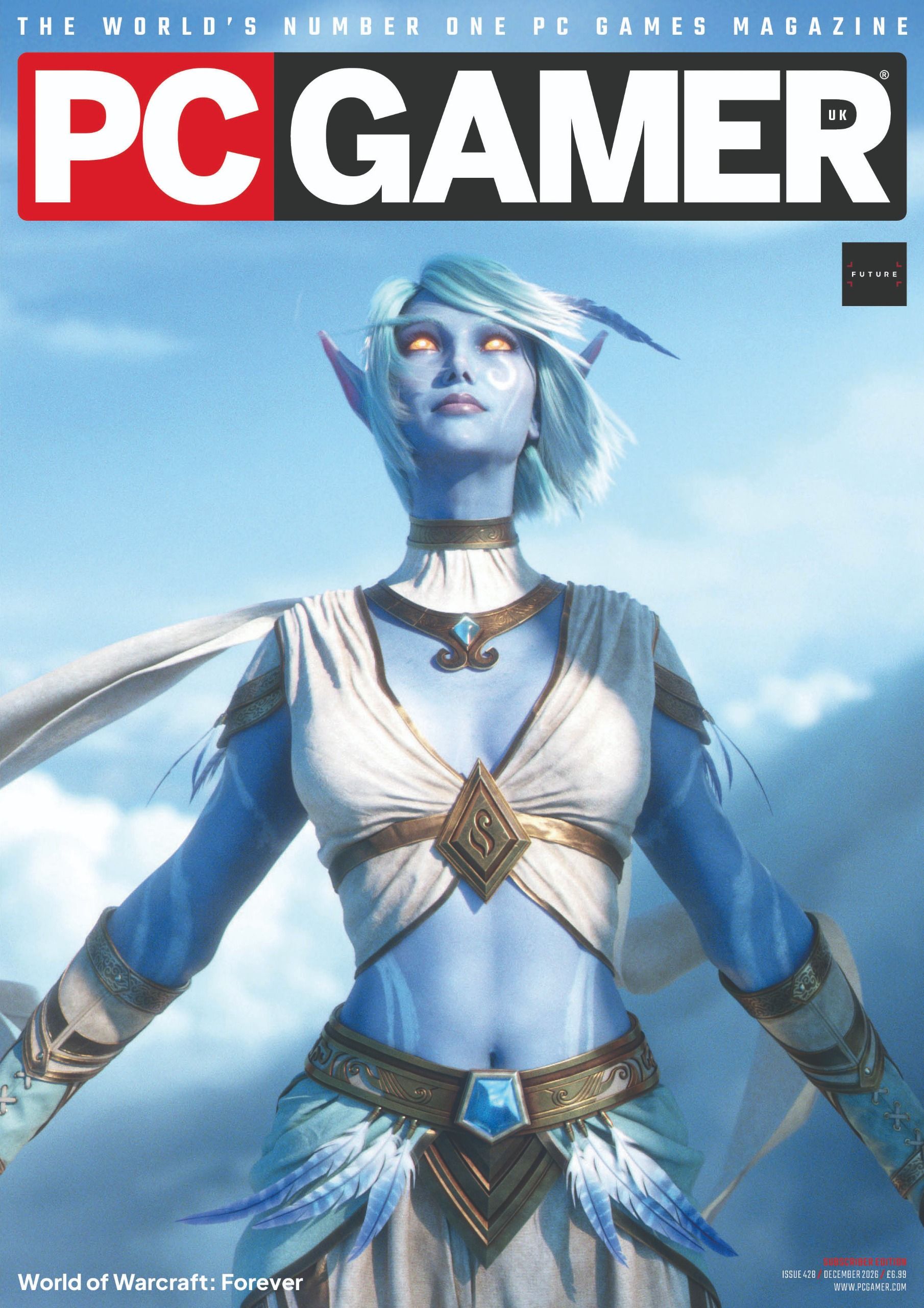 PC Gamer magazine's new issue is on sale now: World of Warcraft: Forever