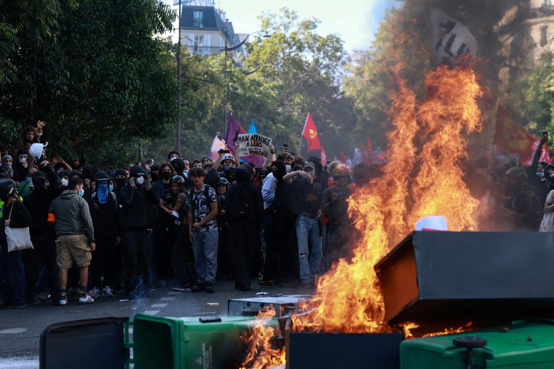 Children are losing eyes and teeth in France protests – police are out ...