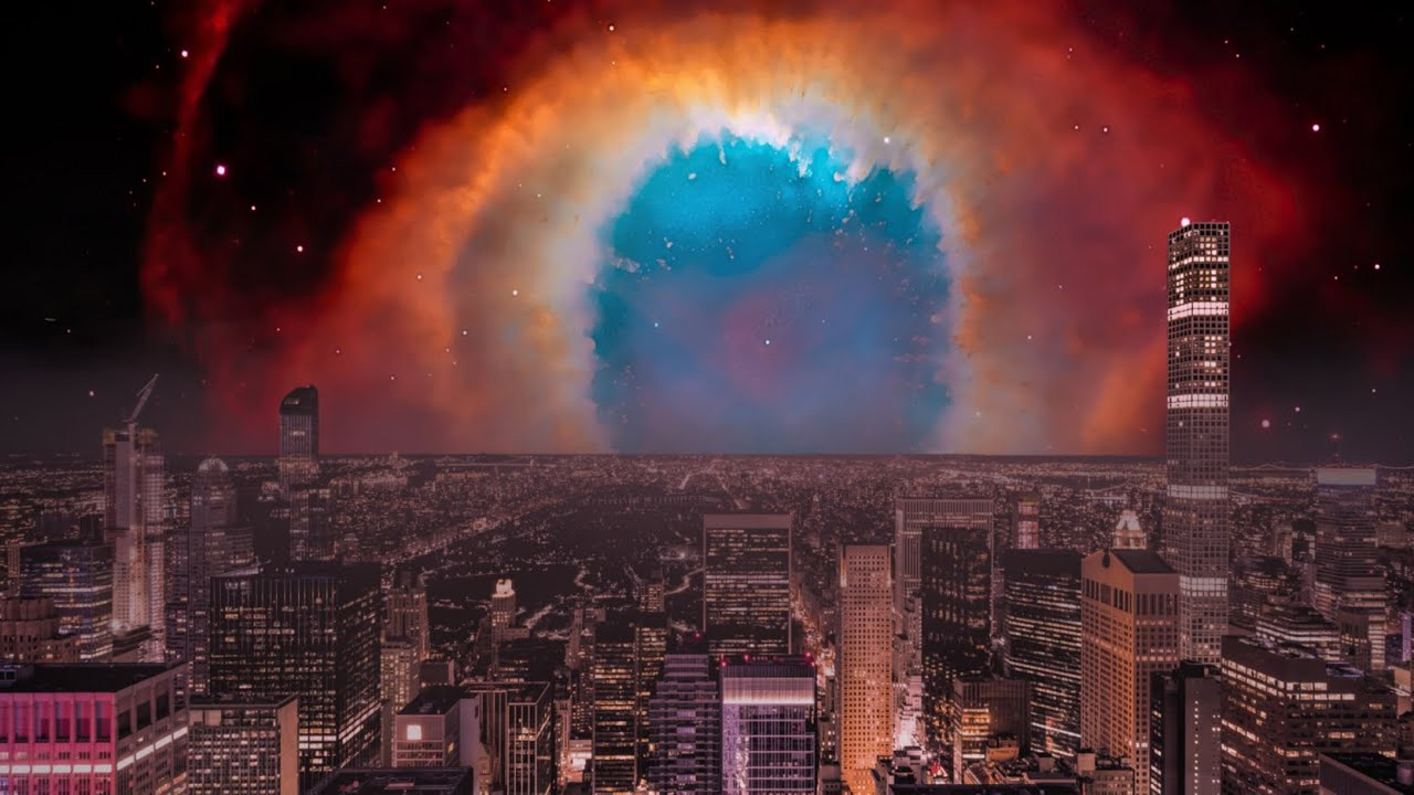Extreme visualization shows giant cosmic nebulae replacing nearby ...