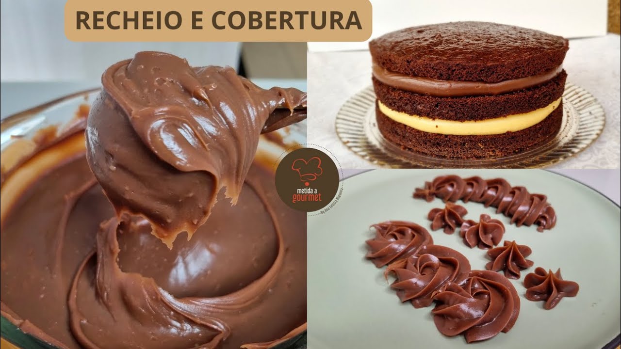 Recheio de brigadeiro perfeito para bolos e sobremesas
