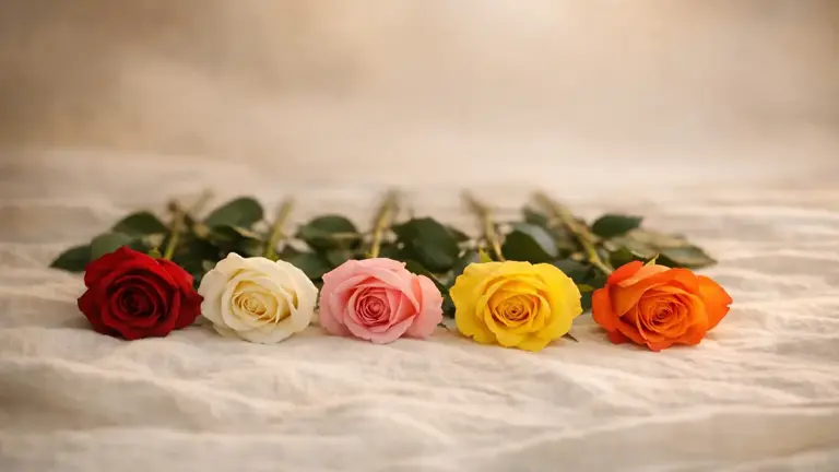 Rose colors meaning: What each color says