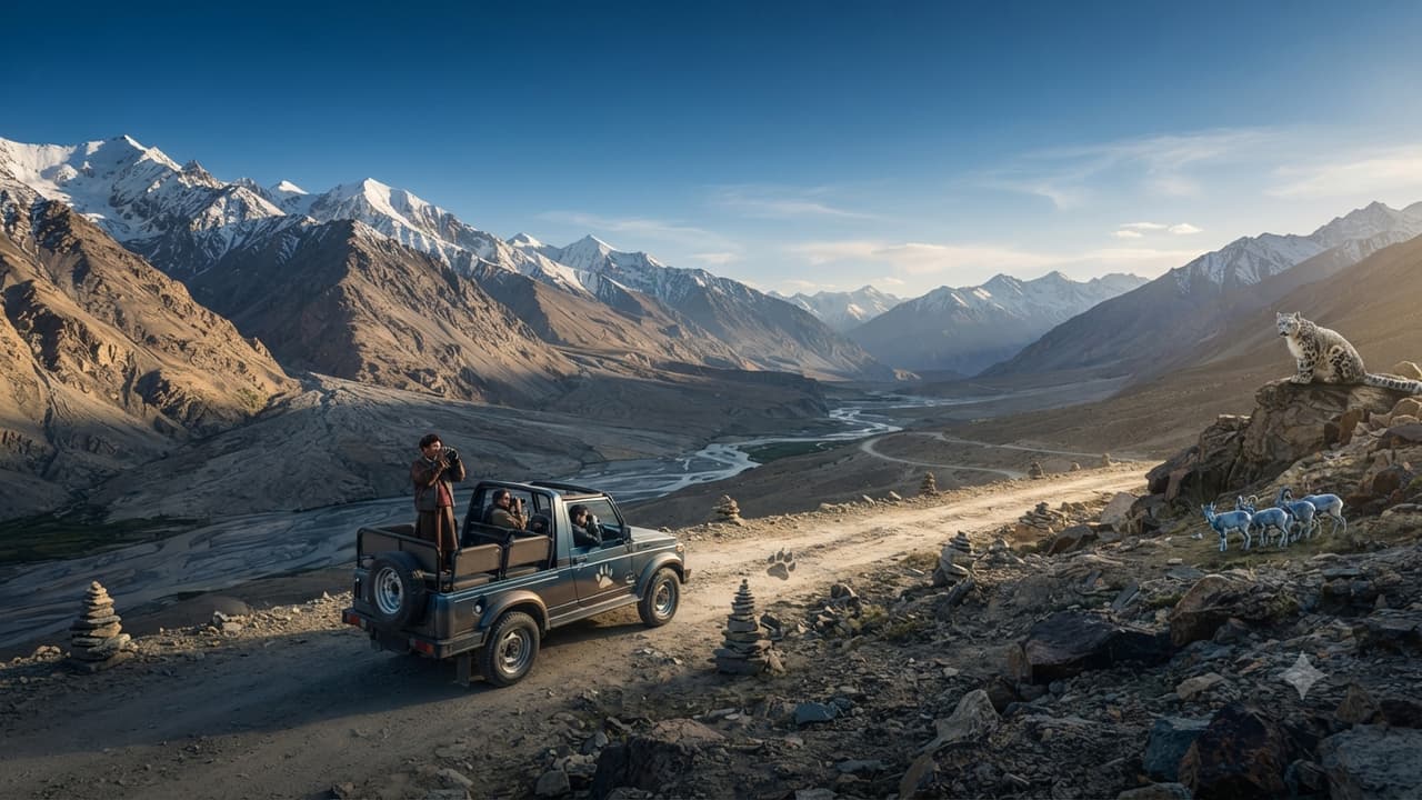 Snow leopard safari: Inside India's first high-altitude wildlife tour ...