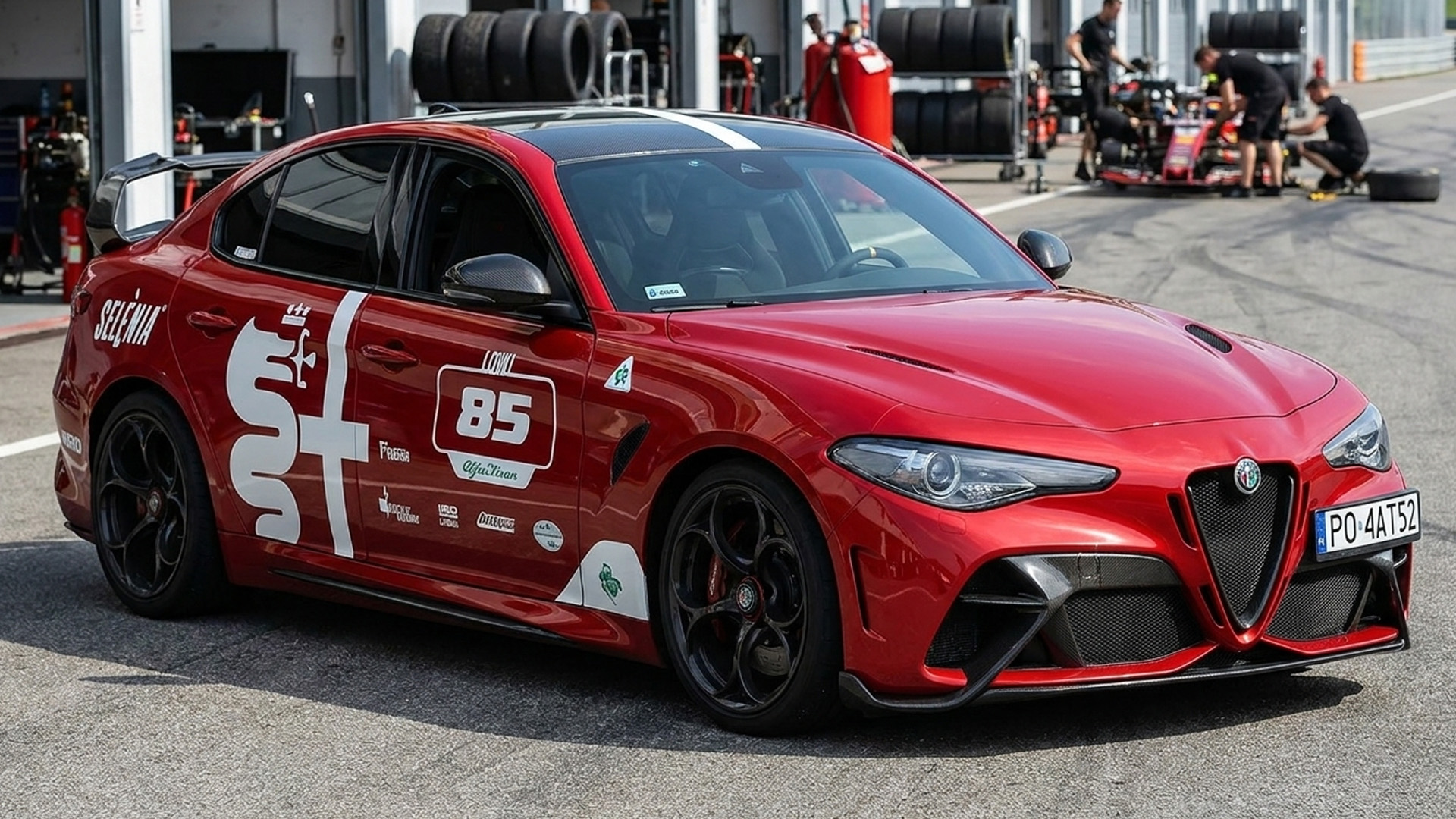 Alfa Romeo Giulia Quadrifoglio brings track style to Nürburgring