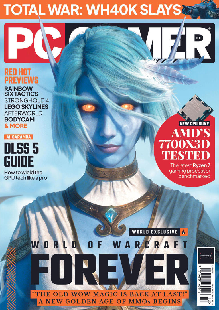 PC Gamer magazine's new issue is on sale now: World of Warcraft: Forever
