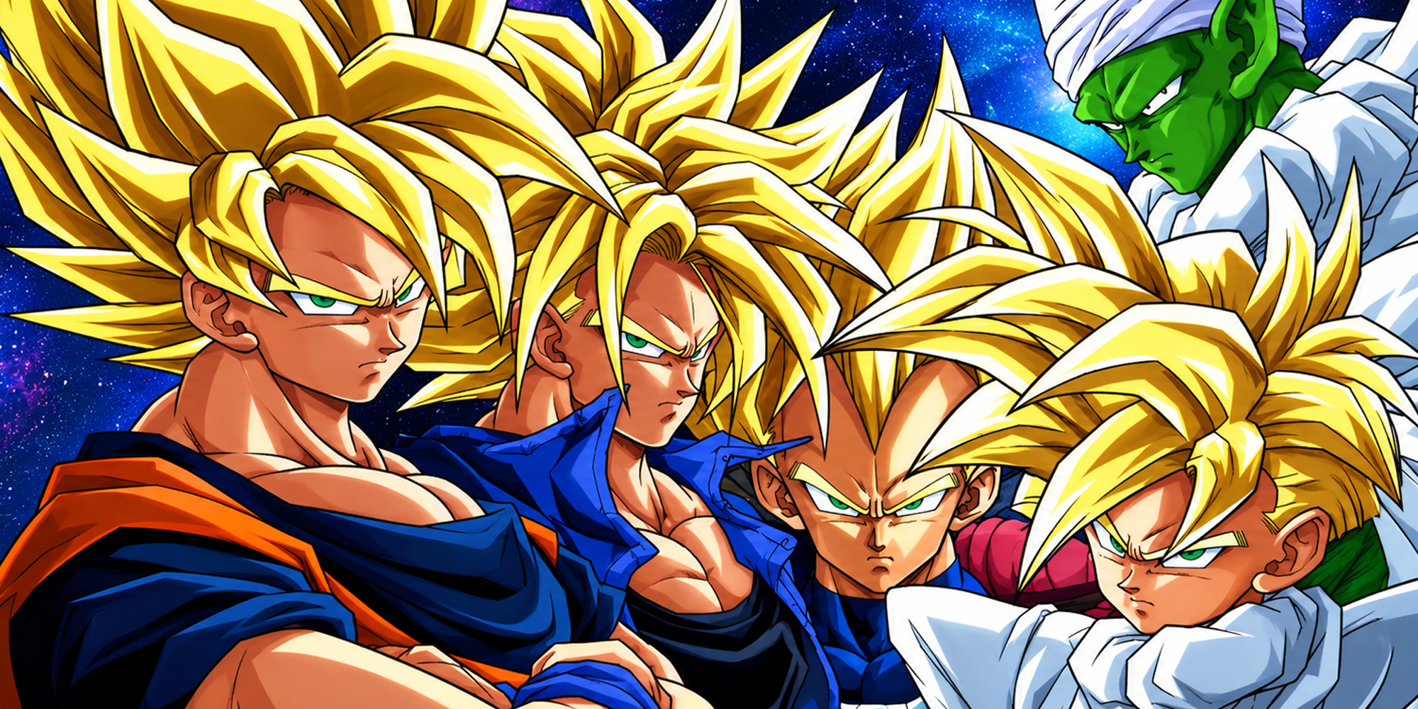 Dragon Ball officially unveils the 4 strongest Saiyans