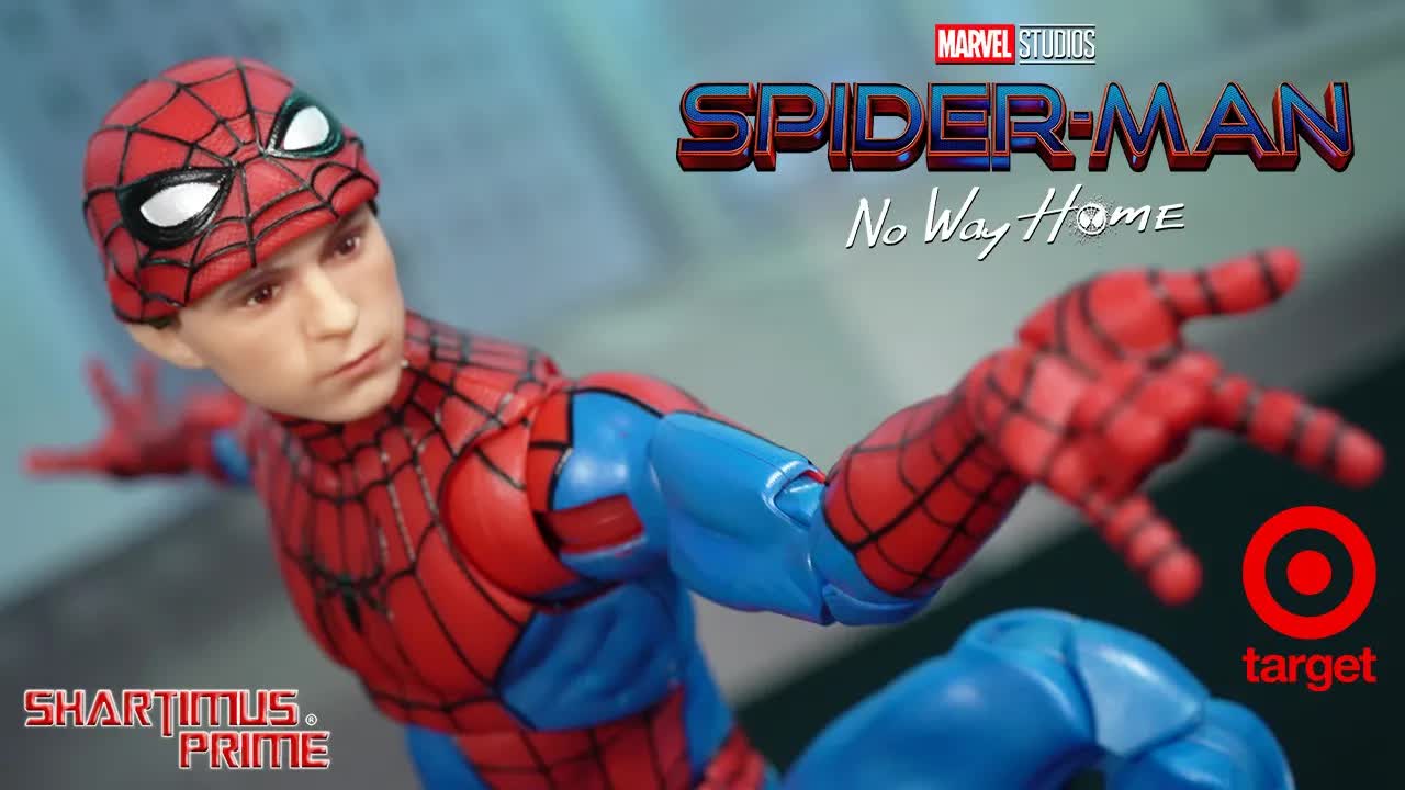 Marvel Legends Spider-Man No Way Home Target exclusive final swing red ...